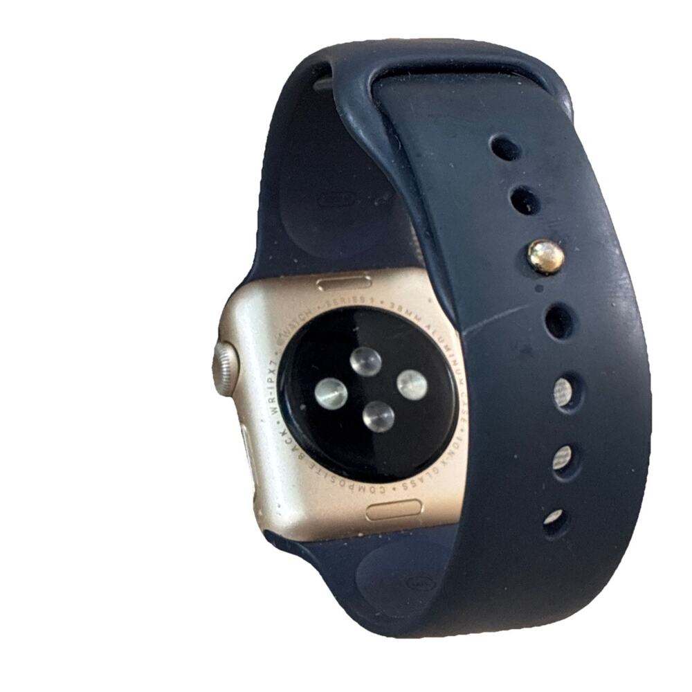 Apple Watch Series 1 38mm Space Gray Aluminum Case Black Sport Band (MP022LL/A)